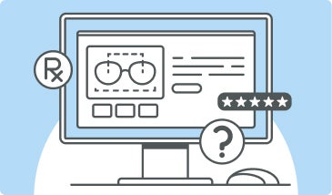How to shop for glasses online hero